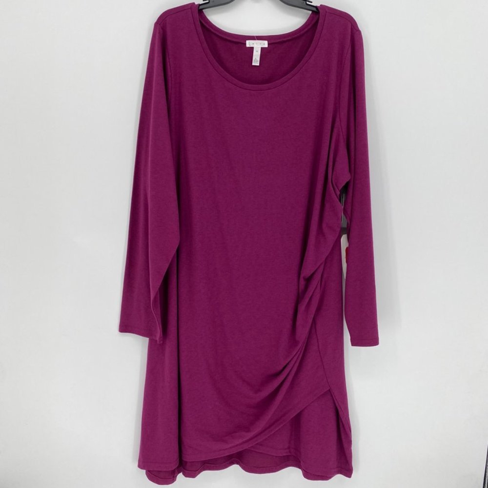 Leith Women's Purple Magenta Dress